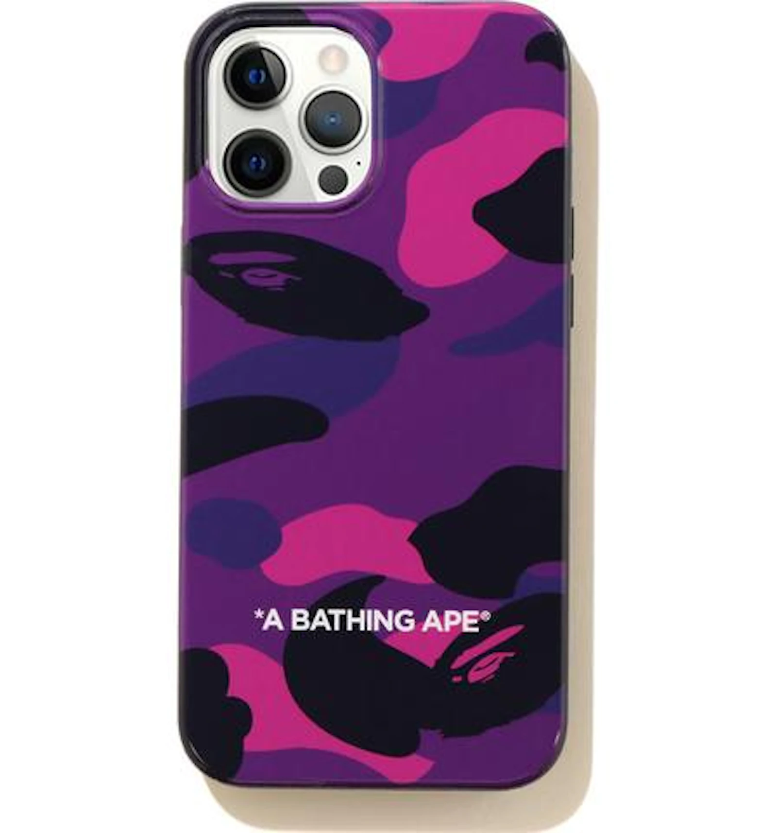 Bape Color Camo Iphone 12 Pro Max Case Purple Ss21 Us Bape Color Camo Iphone 12 Pro Max Case Purple Ss21 Us