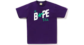 BAPE Colors Bape Sta Logo Tee (SS23) Purple