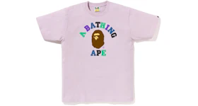 BAPE Colors College Tee (SS23) Pink