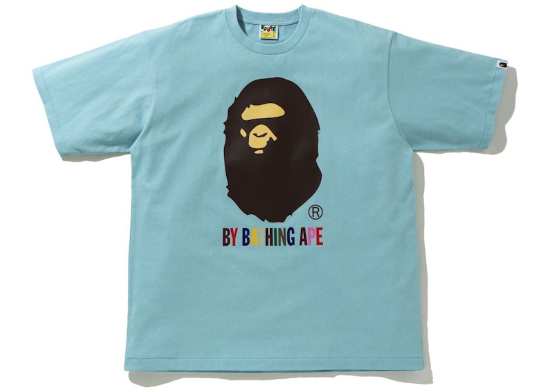 BAPE Colors T-Shirt mit entspannter Passform Blau