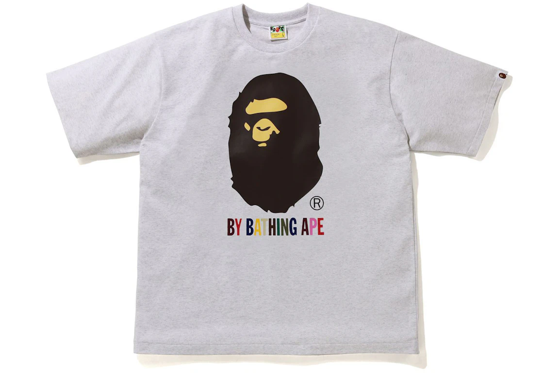 BAPE Colors Relaxed Fit Tee Grey