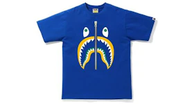 BAPE Colors Shark T-Shirt Blue/Yellow