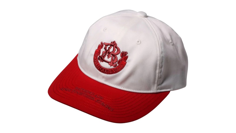BAPE Contrast Panel College Cap Red