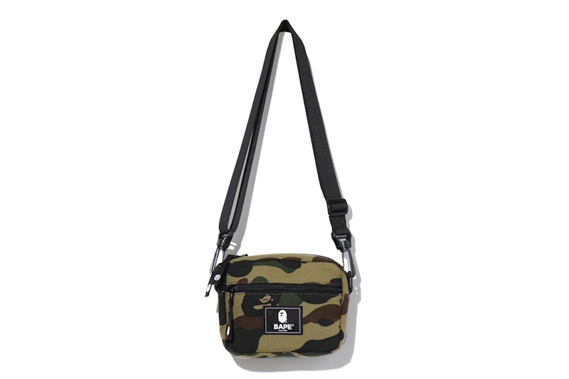 BAPE Cordura 1st Camo Mini Shoulder Bag Green - SS20 - US