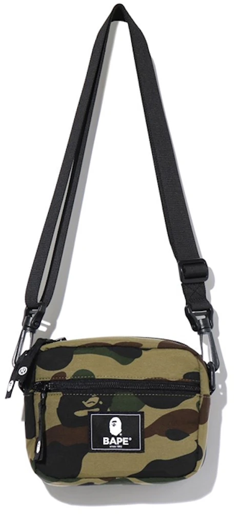 BAPE Cordura 1st Camo Mini Shoulder Bag Green - SS20 - US