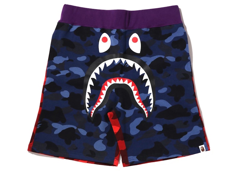 BAPE Mix Camo Crazy Sweat Shorts (SS23) Multi Men's - SS23 - US