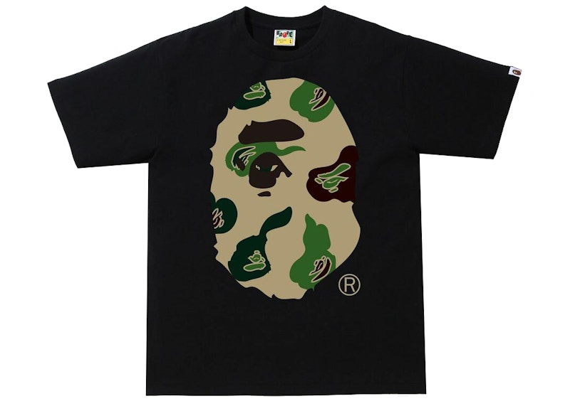 BAPE Def Camo Ape Head Tee Black Men 