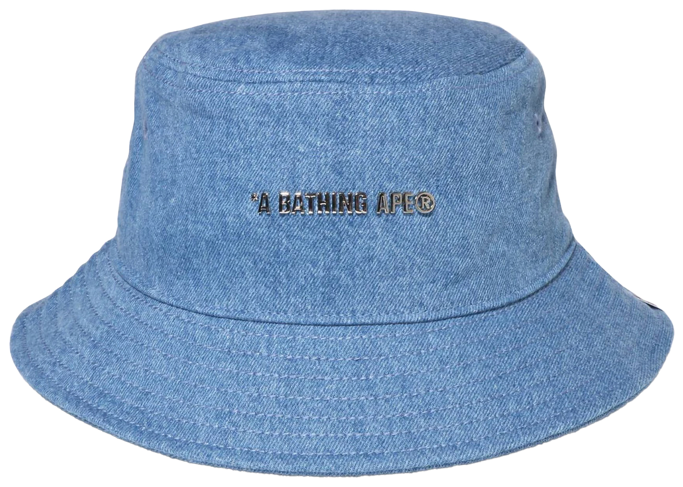 BAPE Sta Pattern Denim Bucket Hat Indigo Men's - SS22 - US