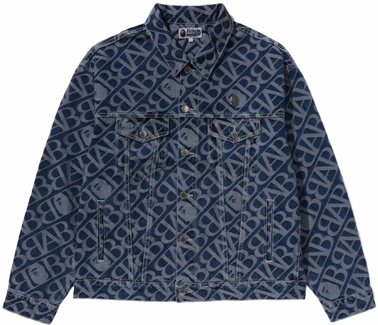 Louis Vuitton x Supreme Denim Jacket Monogram, Men's Fashion