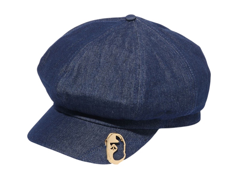 BAPE Denim Newsboy Hat Blue - SS25 - JP