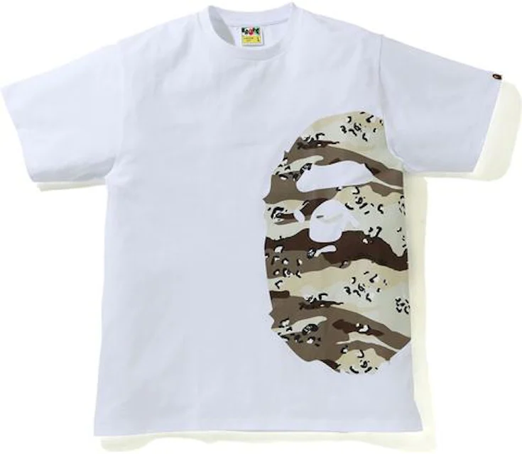 Camiseta BAPE Color Camo Big Ape Head 'White' – 034 Sneakers