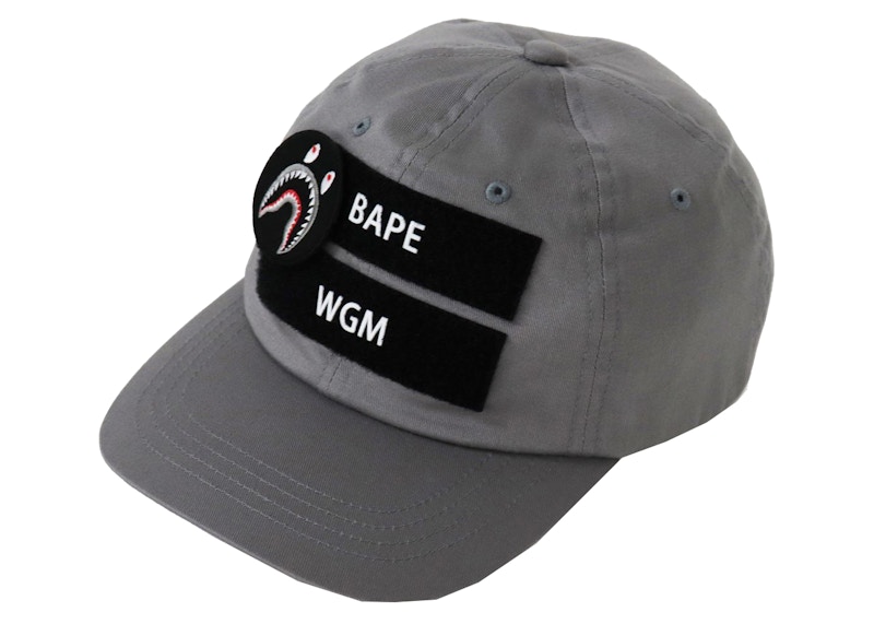 Bape shark sales panel cap