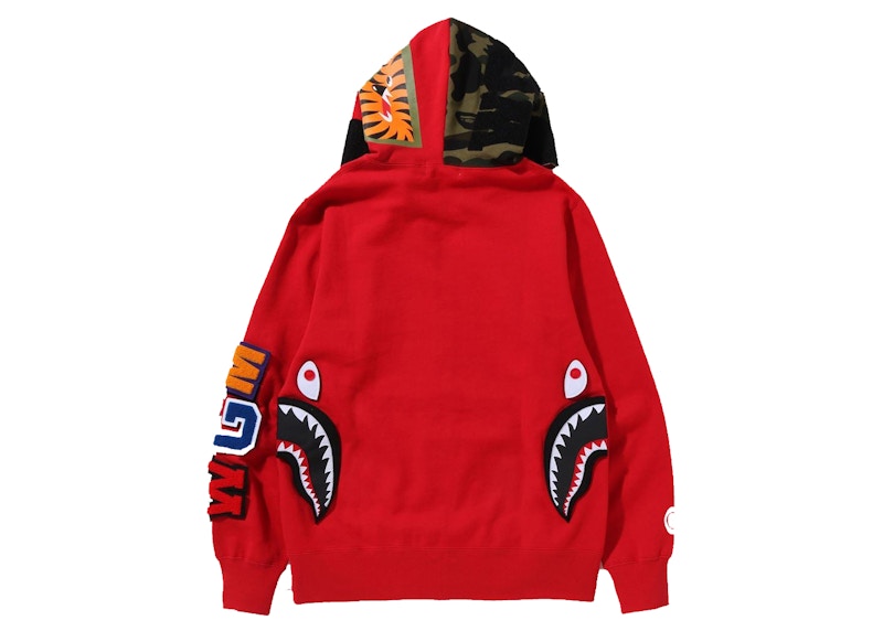 Red clearance bape shark