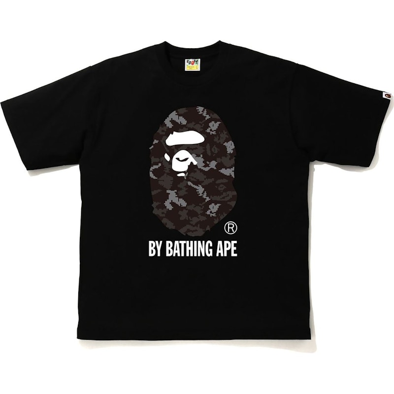 BAPE Digital Camo by Bathing Ape Relaxed Tee Black/Black FW20