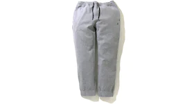 BAPE Double Knit Jogger Pants Grey