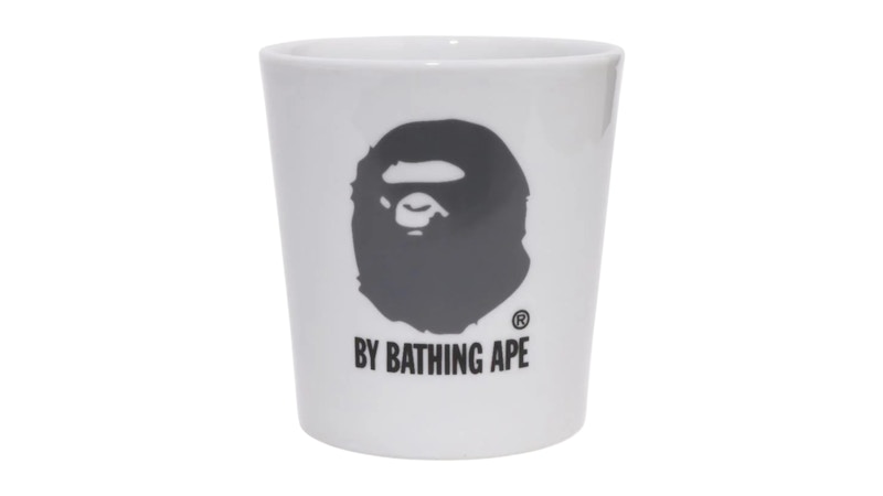 Pre-owned Bape Men's  Double Wall Cup In White