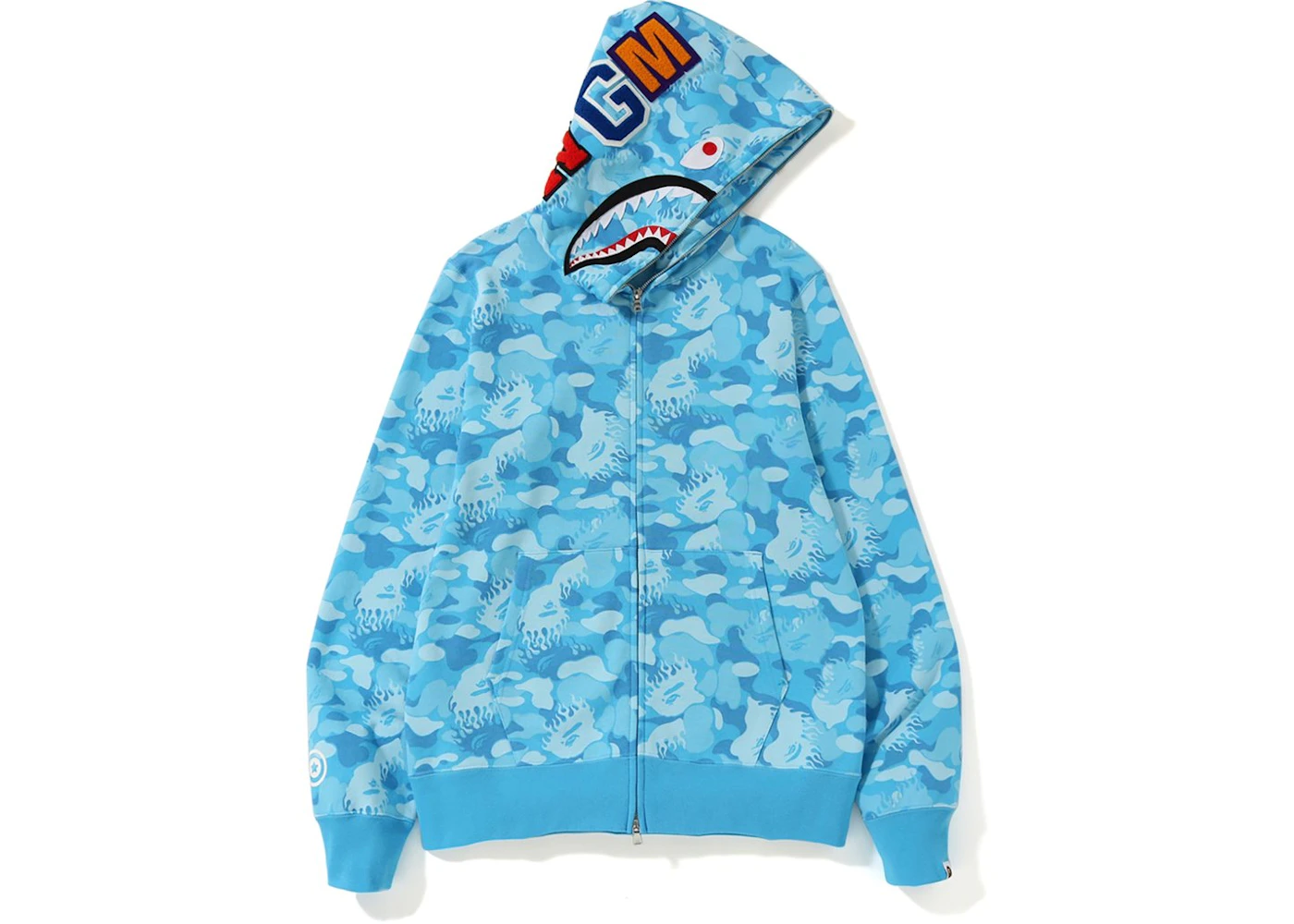 Abc shark full zip hoodie Clearance
