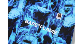 BAPE Flame Slim Sweatpants Blue
