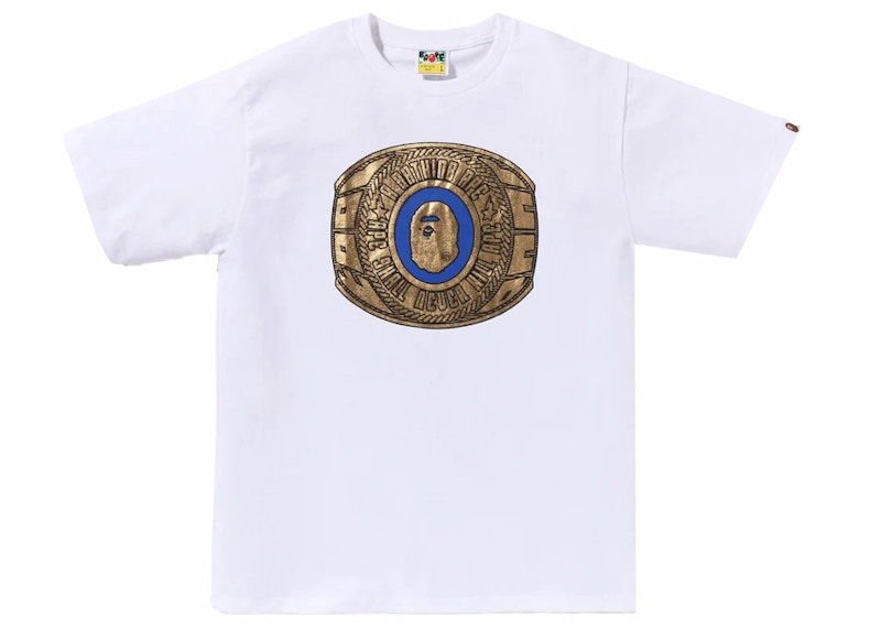 BAPE College Ring Silver - FW23 - US