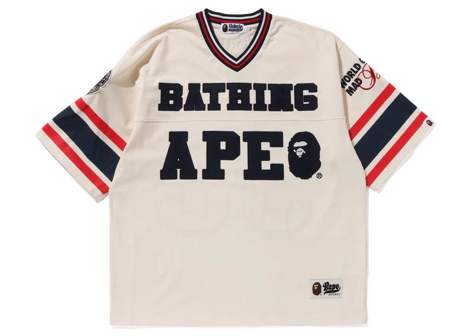 Adidas x bape football jersey online