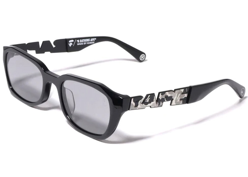 Pre-owned Bape Frame 19 Sunglasses In Black