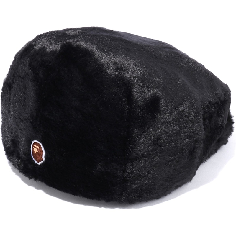 BAPE Fur Hunting Cap Black