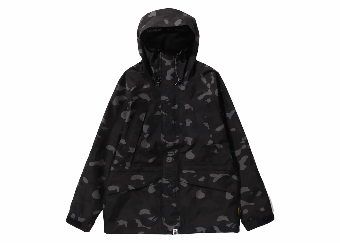 BAPE GORE-TEX Color Camo Snowboard Jacket Black