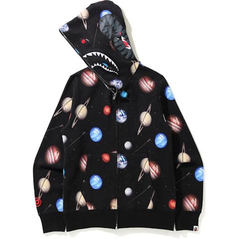 Bathing ape outlet full zip hoodie