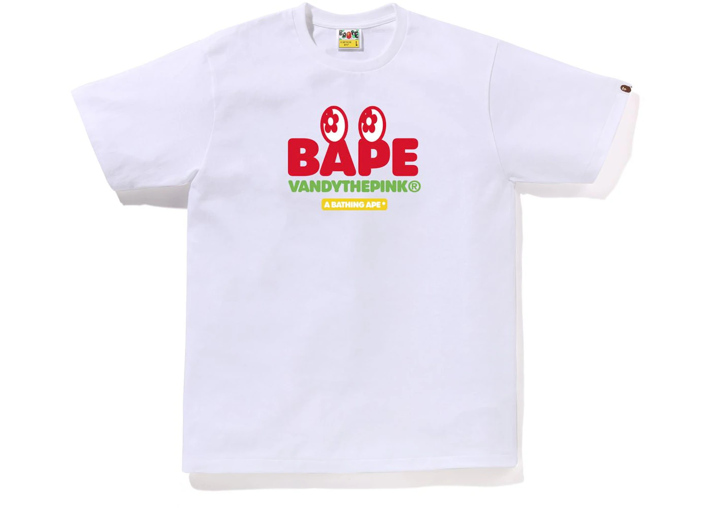 BAPE Gallery x Vandy The Pink Baby Milo Tee White Men's FW24 US