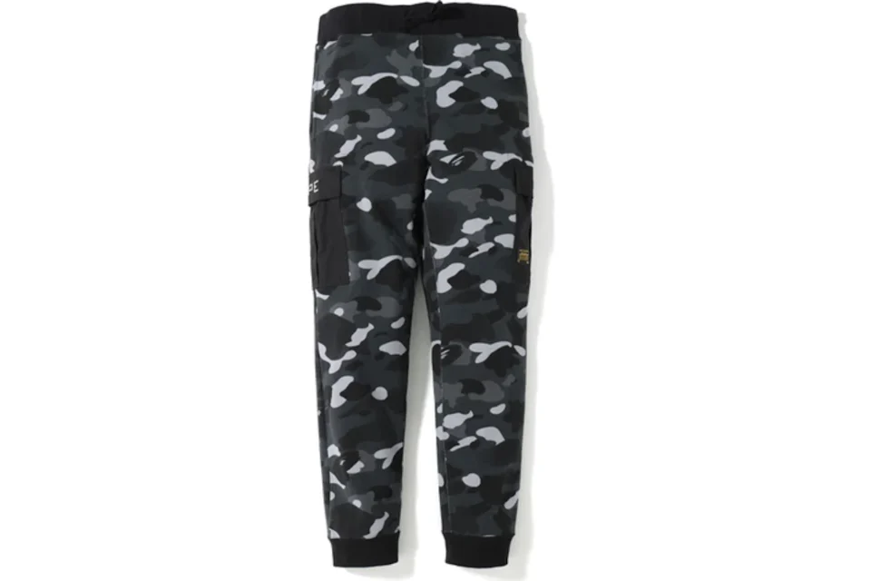 BAPE Gradation Camo Military Slim Sweat Pants Black Men s FW19 US