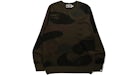 BAPE Giant 1st Camo Wide Fit Knit Green
