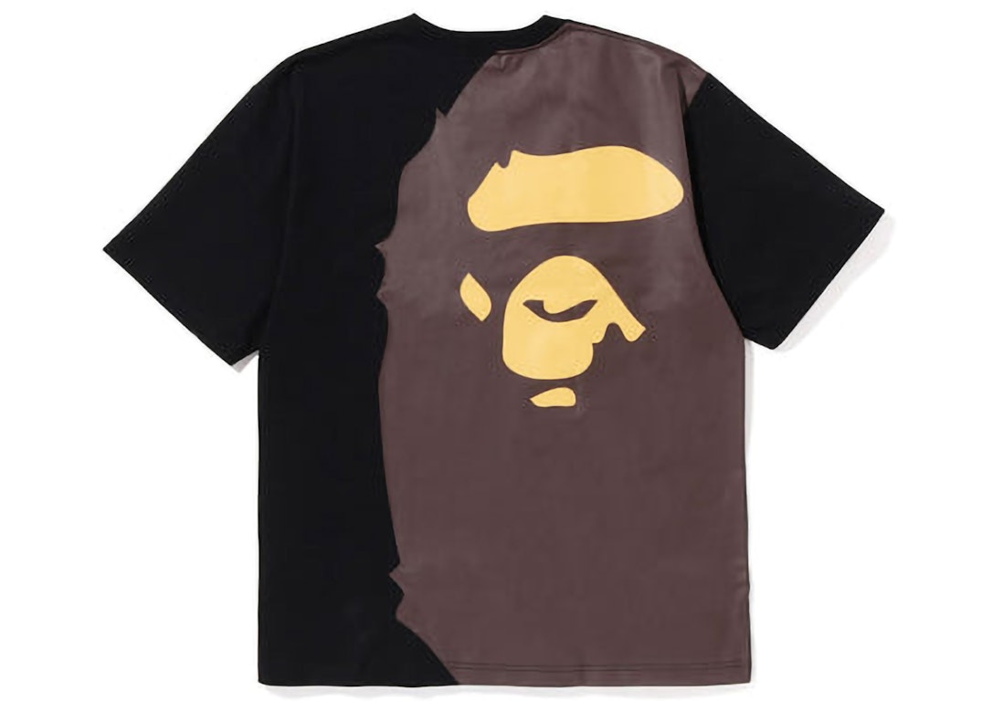 Pre-owned Bape Giant Ape Head Relaxed Fit Tee Black