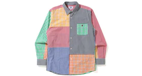 BAPE Gingham Check Multi Pattern Shirt Multi