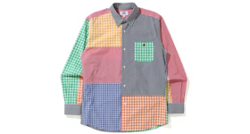 BAPE Gingham Check Multi Pattern Shirt Multi