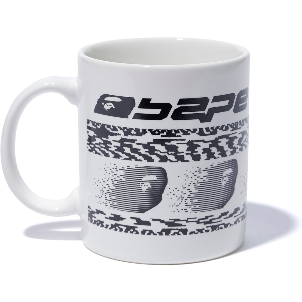 BAPE Glitch Mug White - FW19 Men's - US