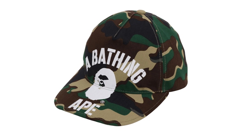 BAPE 迷彩柄キャップ　archive A Bathing Ape 迷彩メッシュキャップ - メルカリ