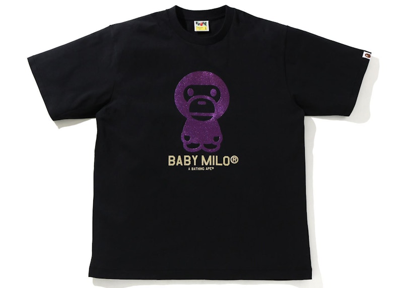 Bathing ape 2024 purple shirt