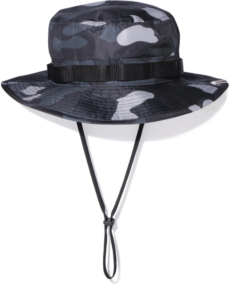 BAPE Gradation Camo Military Hat Black Men's - FW19 - US