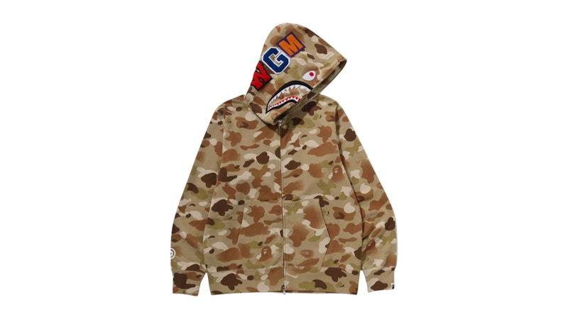 【NANA様】GRADATION CAMO SHARK HOODIE BAPE Gradation camo shark full zip hoodie A Bathing Ape Size S | eBay