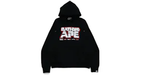 BAPE Graphic #1 Loose Fit Pullover Hoodie Black