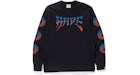 T-shirt BAPE Graphic L/S Noir