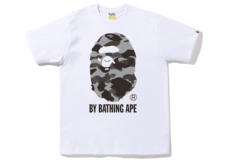 A bathing ape camo t shirt best sale