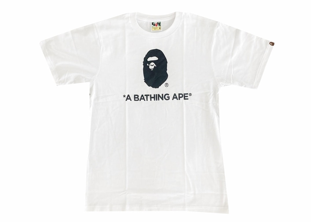Pre-owned Bape Happy New Year Ape Head Tee (ss22) White