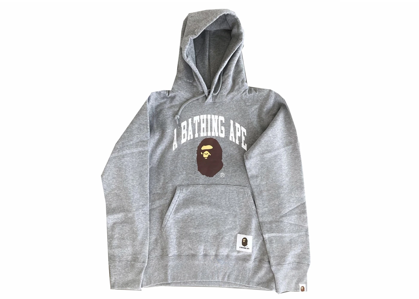 BAPE Happy New Year Hoodie (SS22) Heather Grey Men's SS22 US