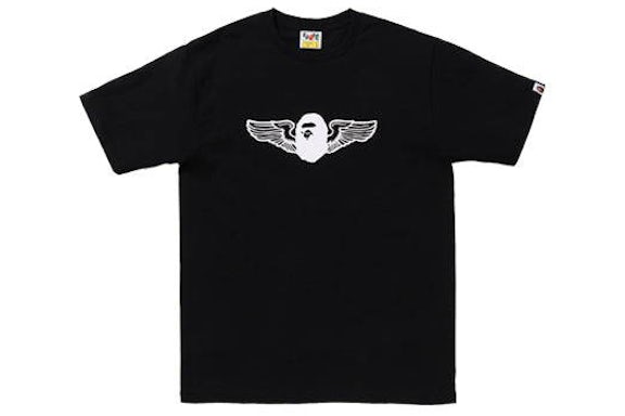 T-shirt militaire BAPE Happy New Year pour hommes (2023) Noir