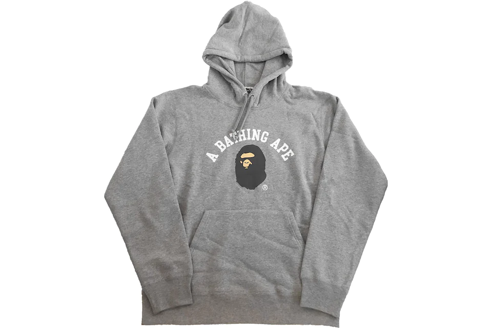 BAPE Happy New Year Pullover Hoodie (SS20) Grey