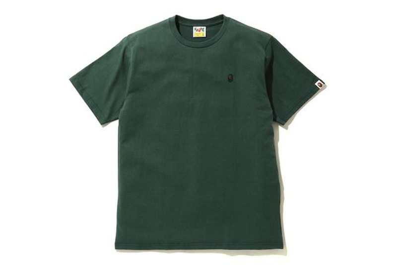 BAPE Head One Point Tee Green