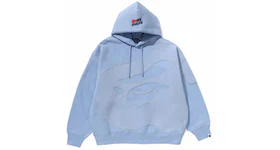 BAPE Head Patch Pullover Hoodie Blue