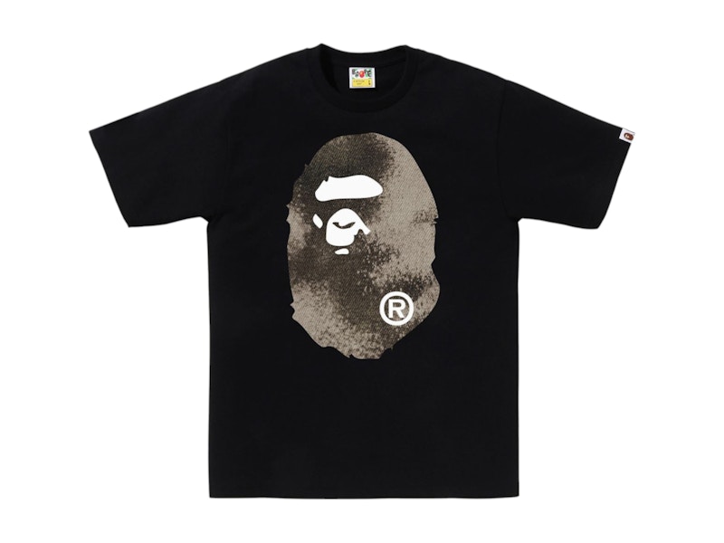 国内配送★A BATHING APE★HIGH TONE BLEACH BIG APE HEAD TEE A BATHING APE® Big Ape Head Tee | Bape official website