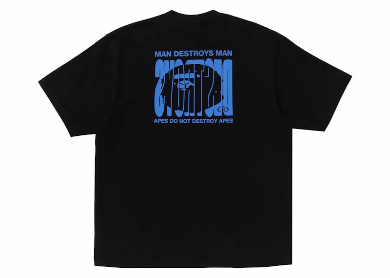 BAPE Highlight Logo Relaxed Fit Tee Black